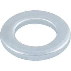 Diall Rondelles plates étroites en acier au carbone ø 7mm - 20 pièces