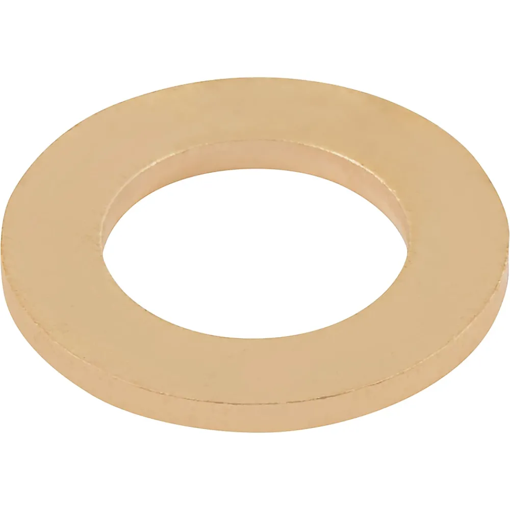 Diall Rondelle-Rondelles plates étroites en laiton ø 10mm - 10 pièces