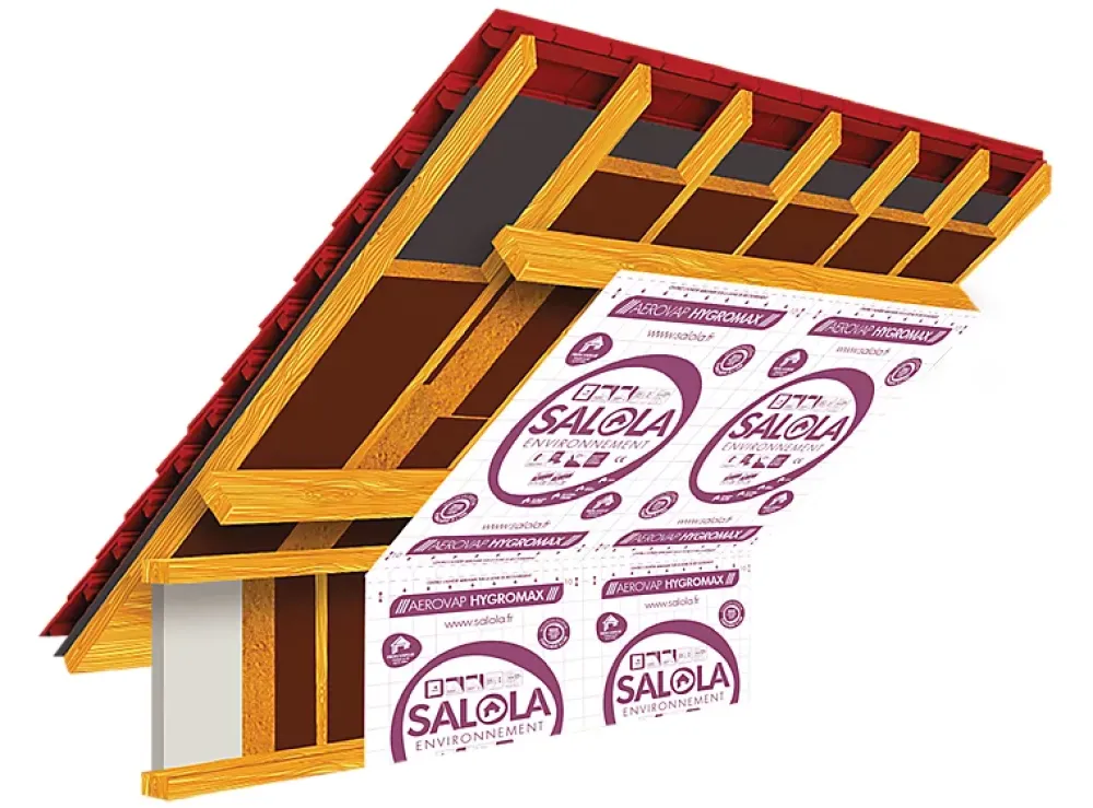 Salola Etanchéité Du Mur Intérieur-ROULEAU ECRAN PARE VAPEUR AEROVAP HYGROMAX 1,5m