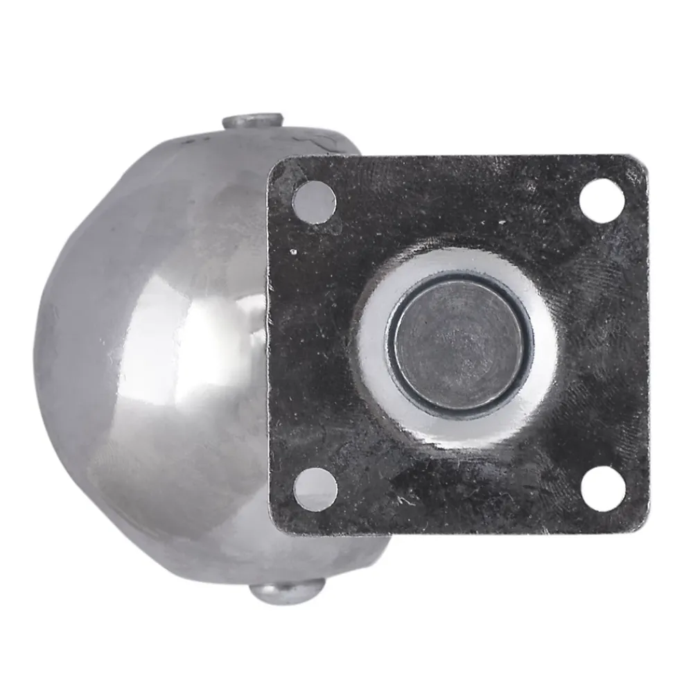 Roulette Et Roue-Roulette bille pivotante sans frein ø50 mm, plaque, charge max 40kg