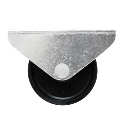Roulette fixe noire ø4.45 cm, charge max 20 kg
