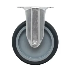 Roulette Et Roue-Roulette fixe à platine fixe ø 10 cm, charge max 70 kg