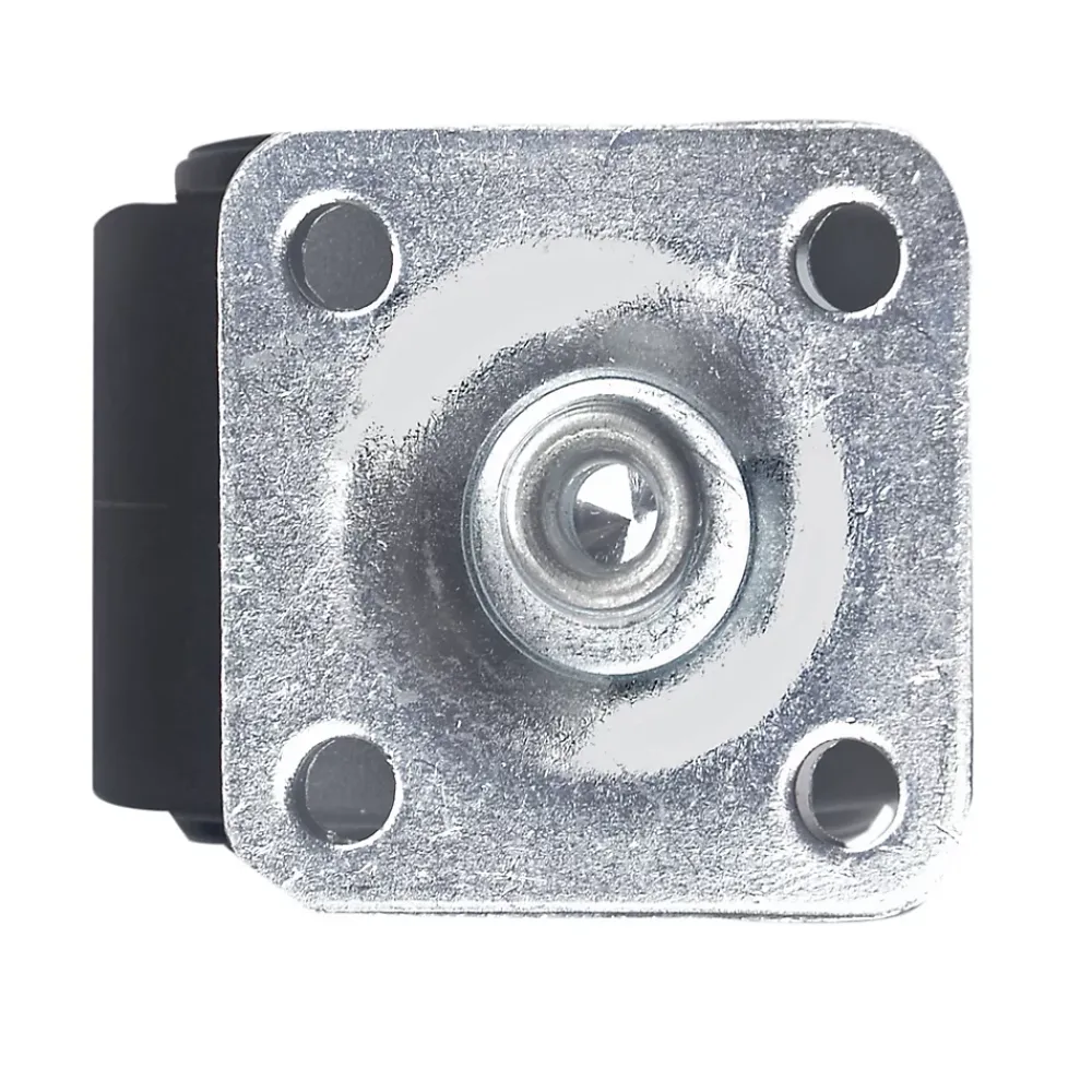 Roulette jumelée pivotante sans frein ø40 mm, plaque, charge max 30kg
