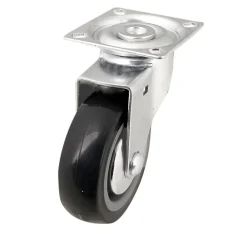 Roulette pivotante grise ø7.5 cm, charge max 60 kg