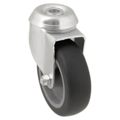 Roulette pivotante grise ø7.63 cm, charge max 55 kg