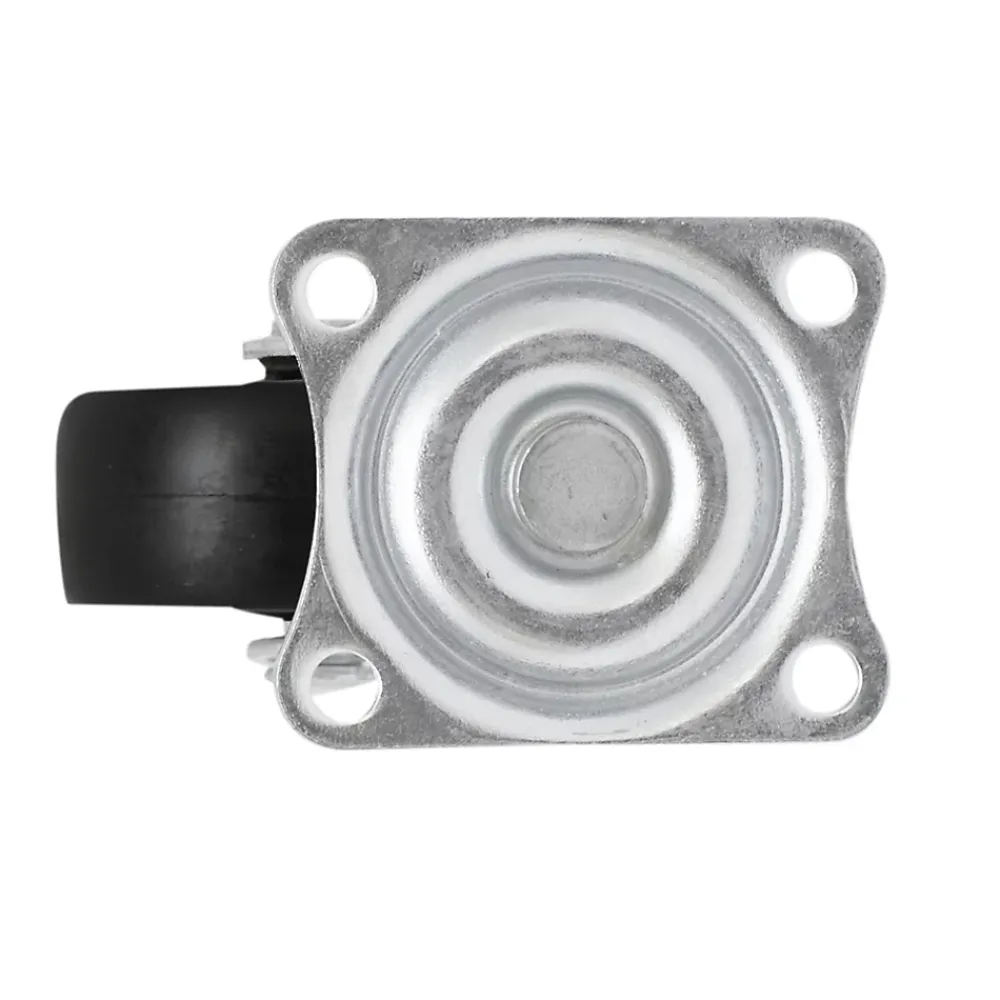 Roulette pivotante noire ø4.1 cm, charge max 20 kg