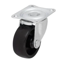 Roulette pivotante noire ø4.1 cm, charge max 20 kg