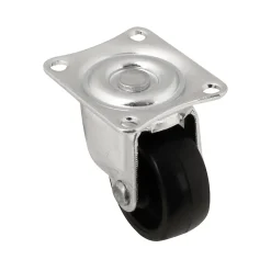 Roulette pivotante noire ø2.95 cm, charge max 15 kg