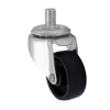 Roulette Et Roue-Roulette pivotante sans frein ø40 mm, plaque 10 x 15 mm, 20kg