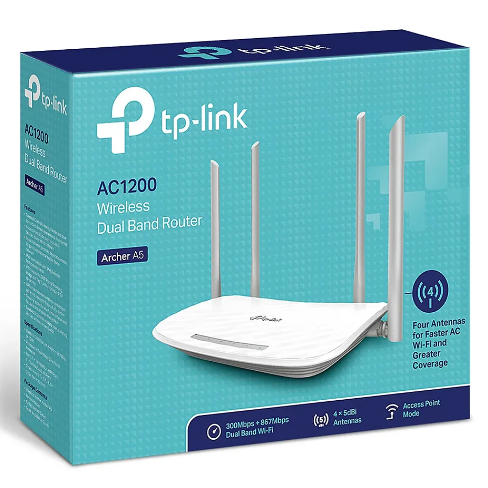 TP-Link Routeur Et Extension Wifi-Routeur / Point d'accès WiFi 5 bi-bande AC1200 Mbps
