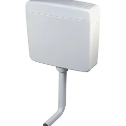 Regiplast Réservoir Wc-Réservoir WC - REGI SUPER - - Simple débit - Semi-bas - Interrompable