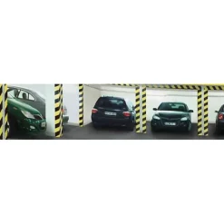 Tesa Panneau De Signalisation-Ruban adhésif de signalisation - - Noir/Jaune - 66m x 50mm