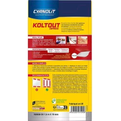 Cyanolit Ruban Adhésif-Ruban colle Koltout extra fin h. 19 mm x l. 7.5 m