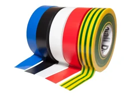 Diall Ruban d'isolation, couleur mélangée 19 mm x 10 m vendu par 5 pièces