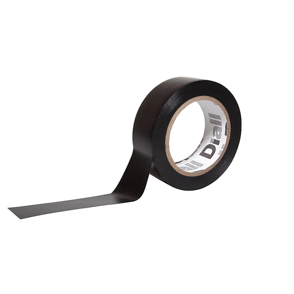 Diall Ruban d'isolation électrique 19 mm x 10 m noir