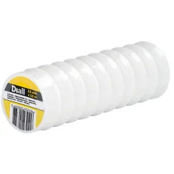 Diall Ruban PTFE régulier 12 mm x 12 m x 0,76 mm, 10 pièces