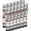 Rubson Mousse Expansive-Lot de 12 Mousses construction 750ml Fix Express