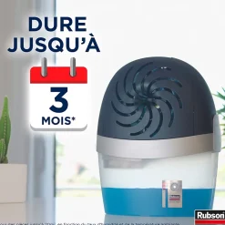 Rubson Absorbeur D'Humidité-Pack de 4 recharges Aero 360 Lavande