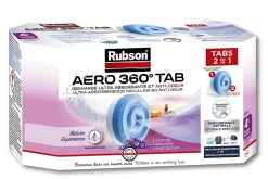 Rubson Absorbeur D'Humidité-Pack de 4 recharges Aero 360 Lavande