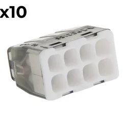 BLM Accessoire De Raccordement-Sachet de 10 bornes 8 entrées - mini connex -