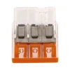 Wago Accessoire De Raccordement-Sachet de 10 bornes 3 entrées série 2273 -