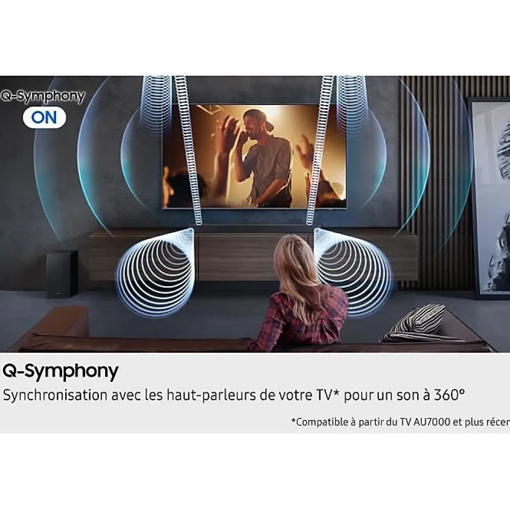 Samsung Assistant Vocal-Q-series Barre de son HW-Q610F 2025