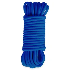 Tecplast Sandow élastique Bleu 15 mètres - Qualité PRO 9SW - Tendeur pour bâche de diamètre 9 mm