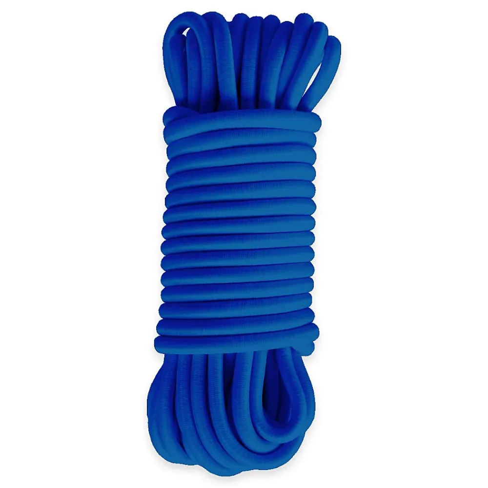 Tecplast Sandow élastique Bleu 15 mètres - Qualité PRO 9SW - Tendeur pour bâche de diamètre 9 mm