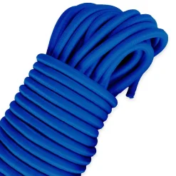 Tecplast Sandow élastique Bleu 90 mètres - Qualité PRO 9SW - Tendeur pour bâche de diamètre 9 mm