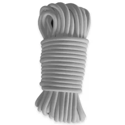 Tecplast Tendeur, Sandow Et Élastique-Sandow élastique Gris 90 mètres - Qualité PRO 9SW - Tendeur pour bâche de diamètre 9 mm