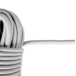 Tecplast Tendeur, Sandow Et Élastique-Sandow élastique Gris 90 mètres - Qualité PRO 9SW - Tendeur pour bâche de diamètre 9 mm
