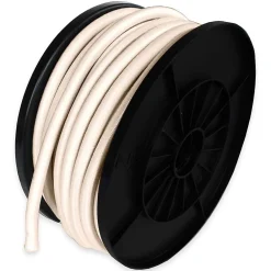 Tecplast Tendeur, Sandow Et Élastique-Sandow élastique Ivoire 25 mètres - Qualité PRO 9SW - Tendeur pour bâche de diamètre 9 mm