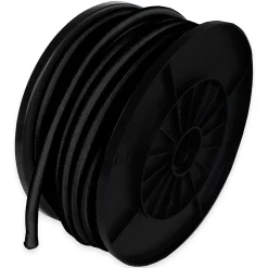Tecplast Tendeur, Sandow Et Élastique-Sandow élastique Noir 40 mètres - Qualité PRO 9SW - Tendeur pour bâche de diamètre 9 mm