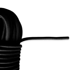 Tecplast Tendeur, Sandow Et Élastique-Sandow élastique Noir 40 mètres - Qualité PRO 9SW - Tendeur pour bâche de diamètre 9 mm