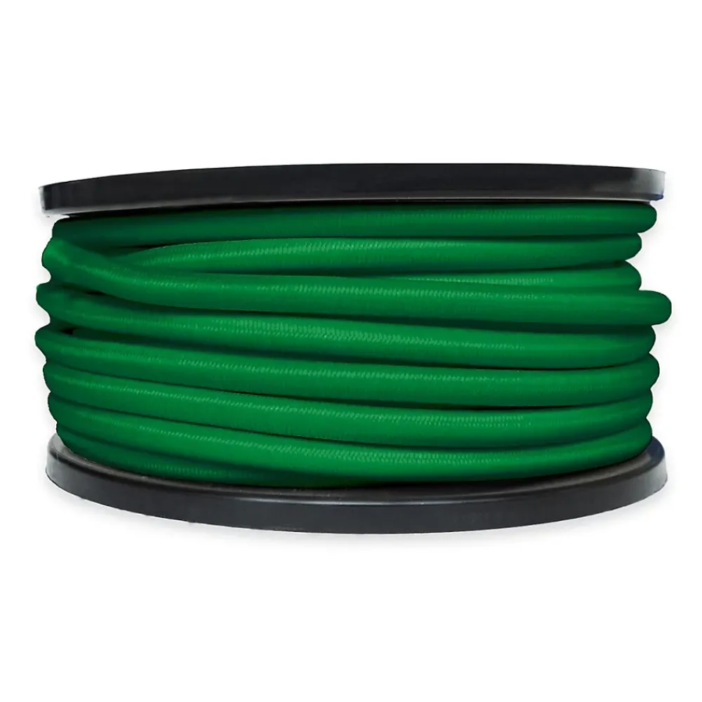Tecplast Tendeur, Sandow Et Élastique-Sandow élastique Vert 25 mètres - Qualité PRO 9SW - Tendeur pour bâche de diamètre 9 mm