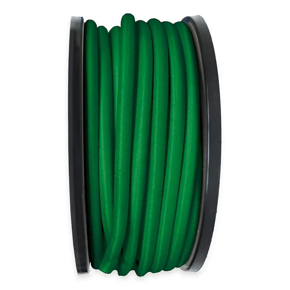Tecplast Tendeur, Sandow Et Élastique-Sandow élastique Vert 25 mètres - Qualité PRO 9SW - Tendeur pour bâche de diamètre 9 mm