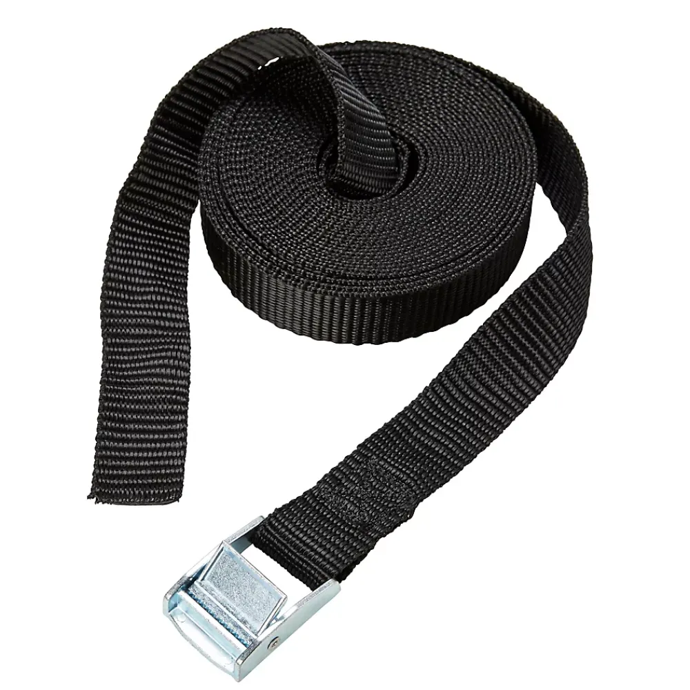 Diall Sangle-Sangle à came L. 2,5 m x l. 2,5 cm tissage noir