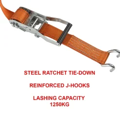 Master Lock Sangle à cliquet de 9 m Orange