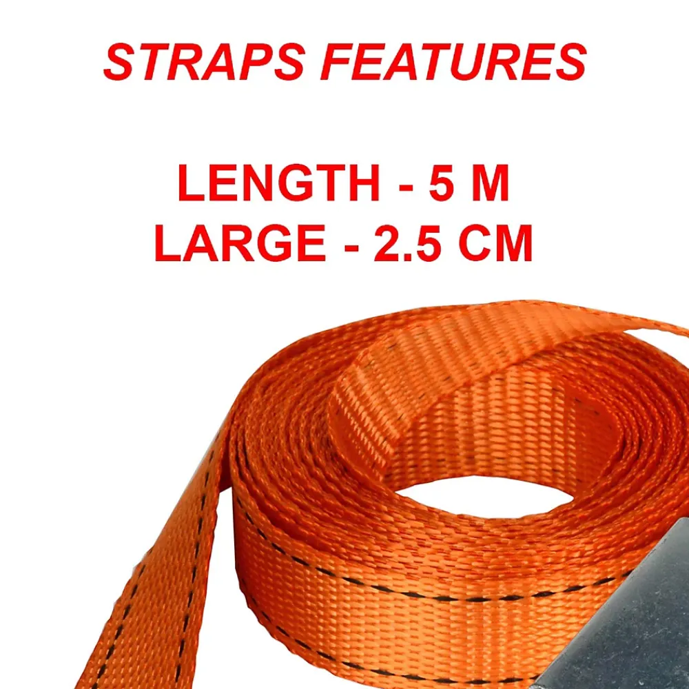 Master Lock Sangle à cliquet de 5 m Orange