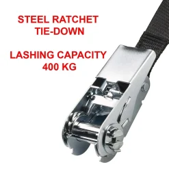Master Lock Sangle-Sangle à cliquet de 2,5 m x 25 mm