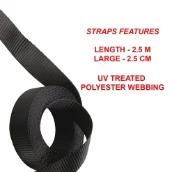 Master Lock Sangle-Sangle à cliquet de 2,5 m x 25 mm