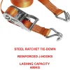 Master Lock Sangle à cliquet Fastlink orange 4,5 m x 35 mm