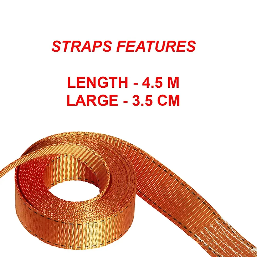 Master Lock Sangle à cliquet Fastlink orange 4,5 m x 35 mm