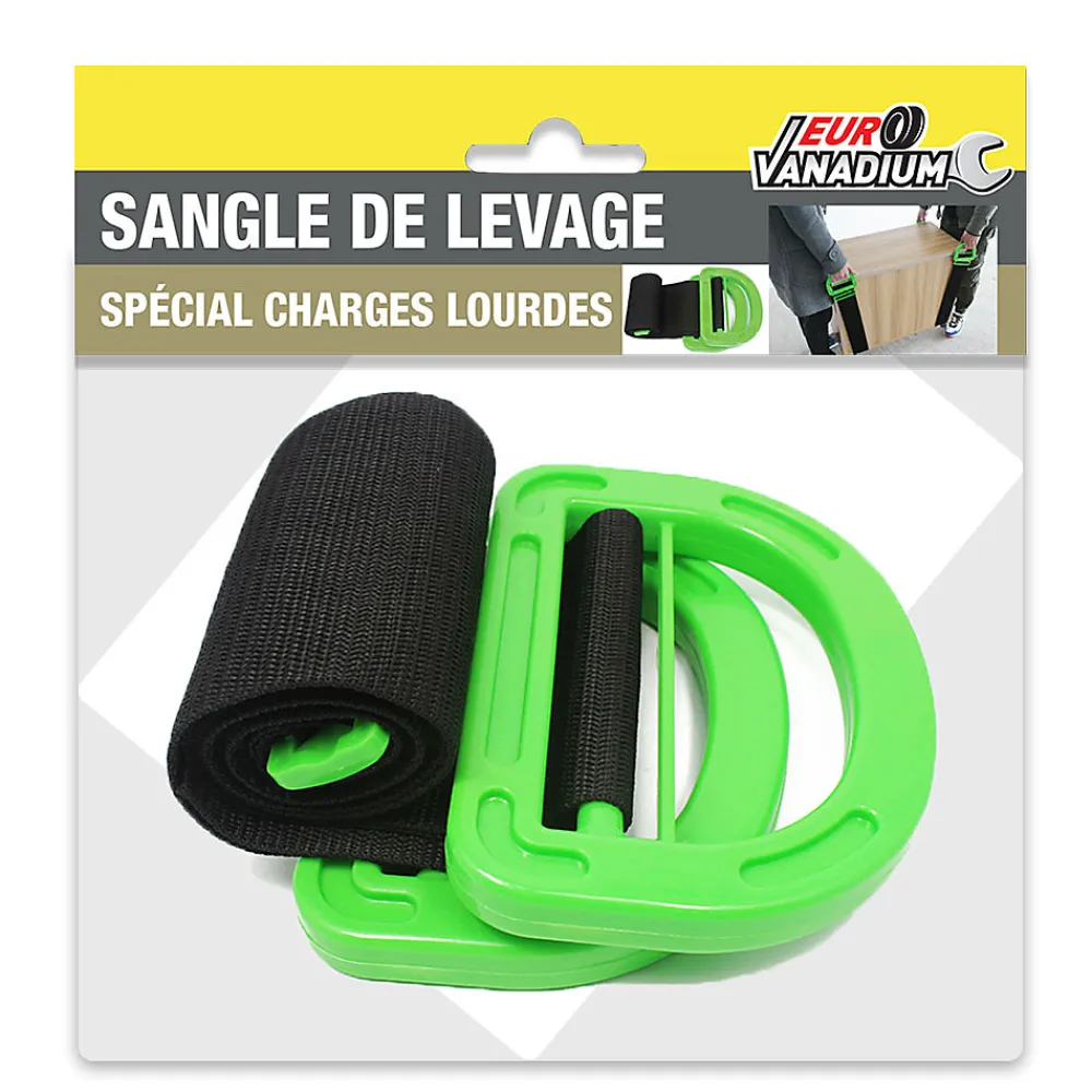 Euro Vanadium Sangle de manutention pour charge 50 kg