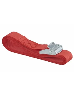 Thirard Sangle-Sangle de serrage, 2.5m à boucle autoserrante, rouge -