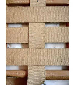 Secodir Sangle-Sangle Jute Naturelle 85mm, Bobine x 20 mètres