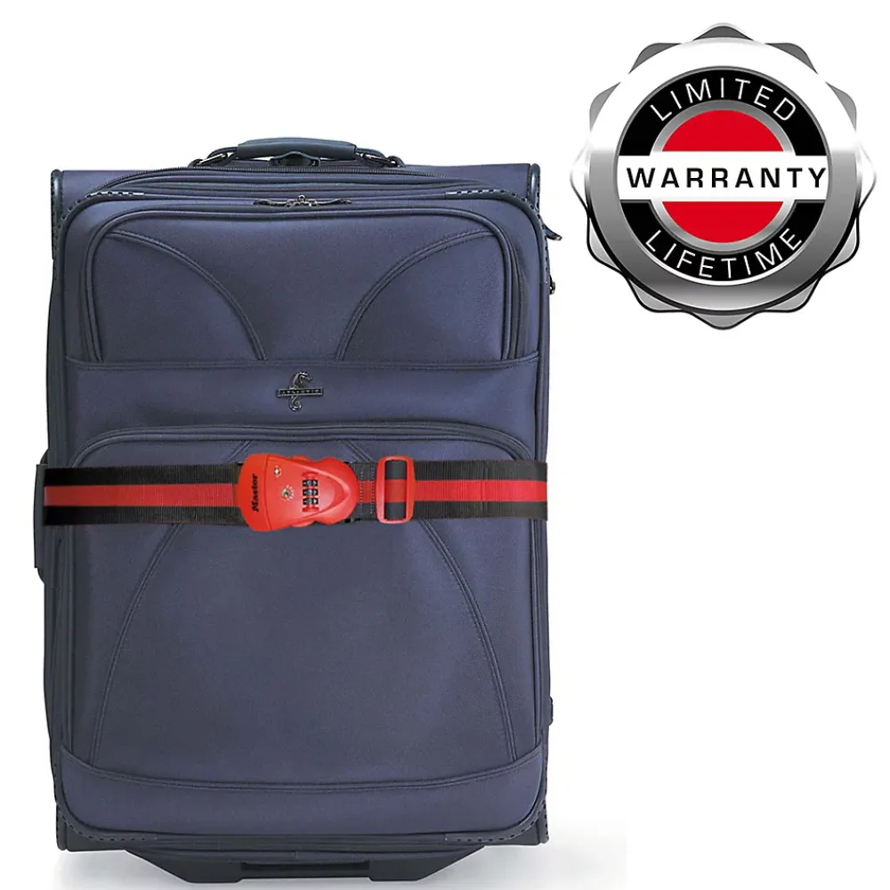 Master Lock Sangle pour bagages à combinaison TSA 2 m