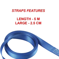 Master Lock 4 sangles à cliquet 5m x 25 mm Crochet S