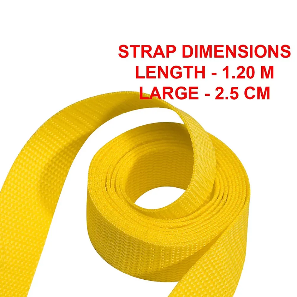 Master Lock Sangle-2 sangles 1.20 m boucle plastique