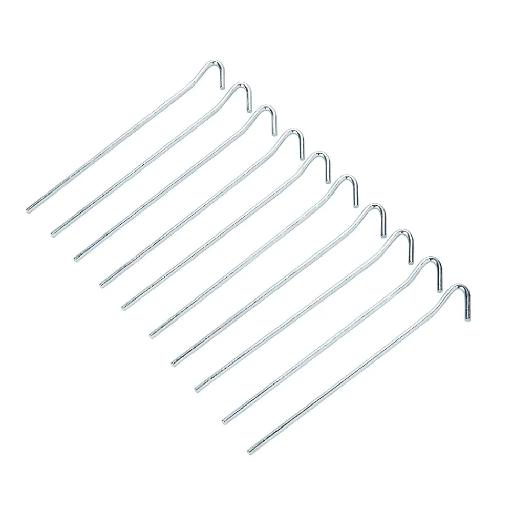 Diall Accessoire De Corde, Câble Et Chaîne-Sardine vendue par 10 en acier galvanisé Ø.4 mm x l. 180 mm